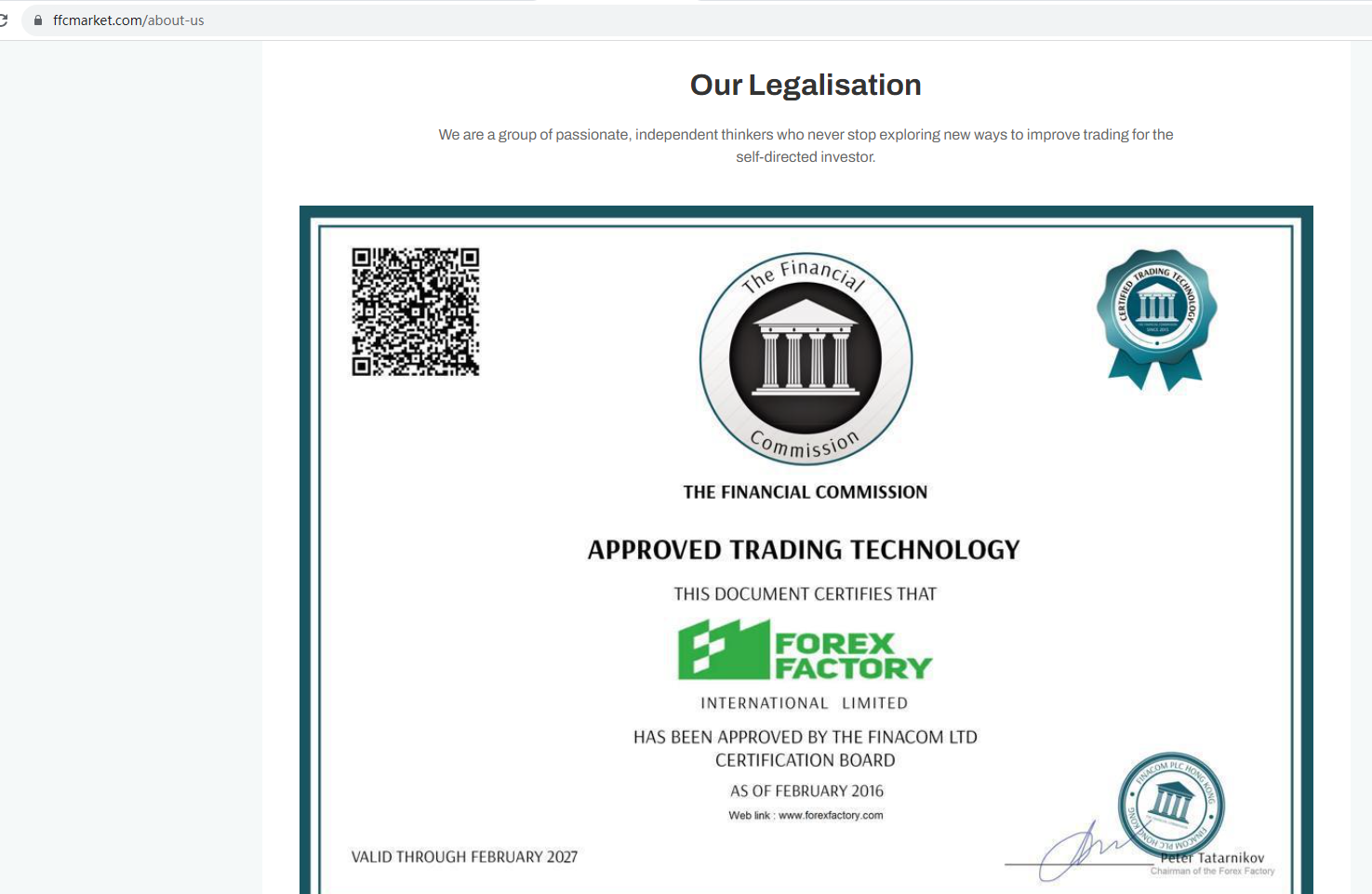 FFC MARKET Review 2026 | Information about FFC MARKET Forex Broker -  BrokersView