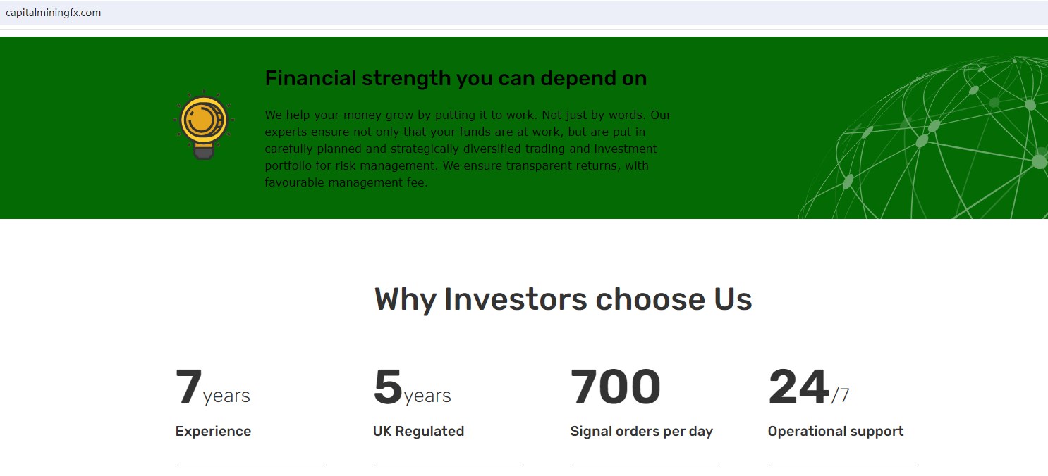 Capital Mining FX Review 2026 | Information about Capital Mining FX Forex  Broker - BrokersView