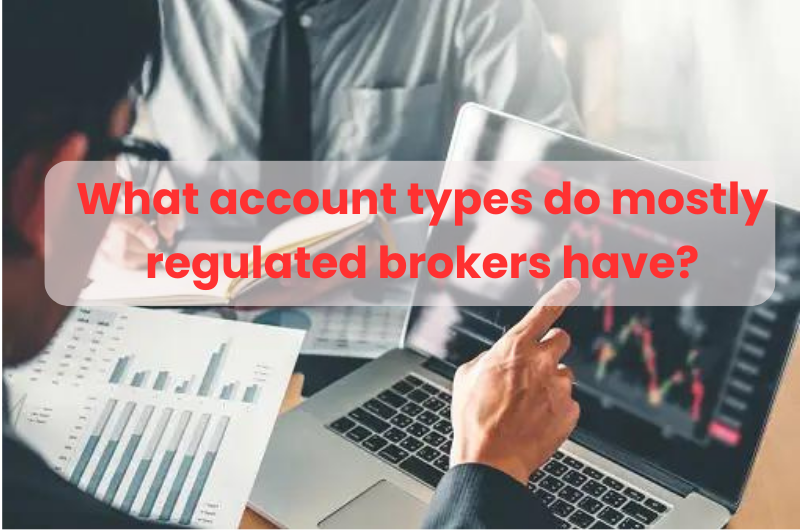 What account types do mostly regulated brokers have?
