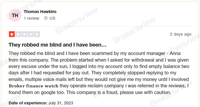 One user says Doo Prime doesn't respond to emails and he can't get a withdrawal.