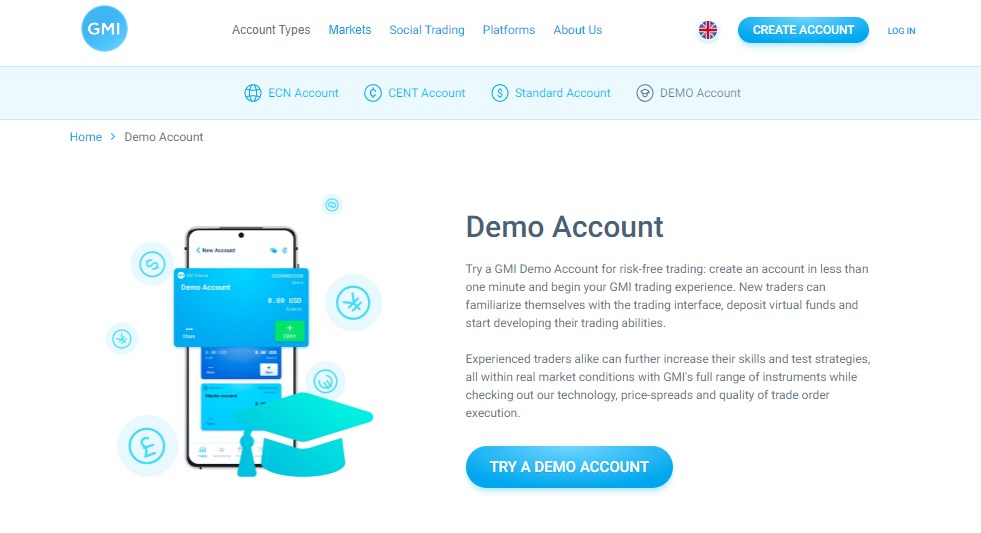 gmi demo account