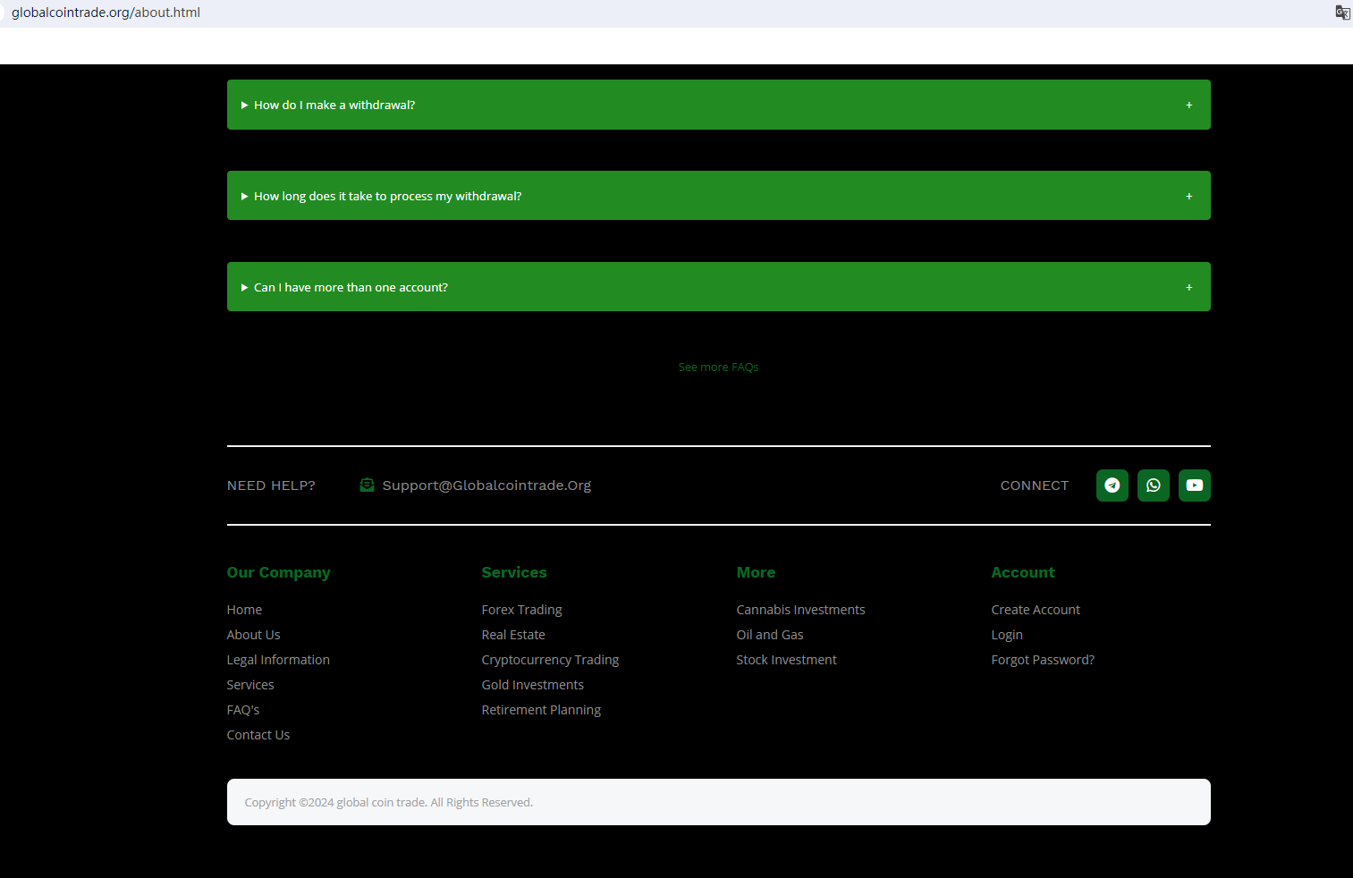 GLOBAL COIN TRADE Review 2026 | Information about GLOBAL COIN TRADE Forex  Broker - BrokersView