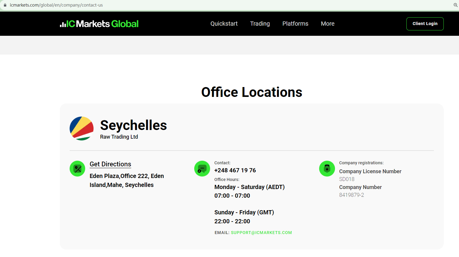 BrokersView: IC markets headquarters