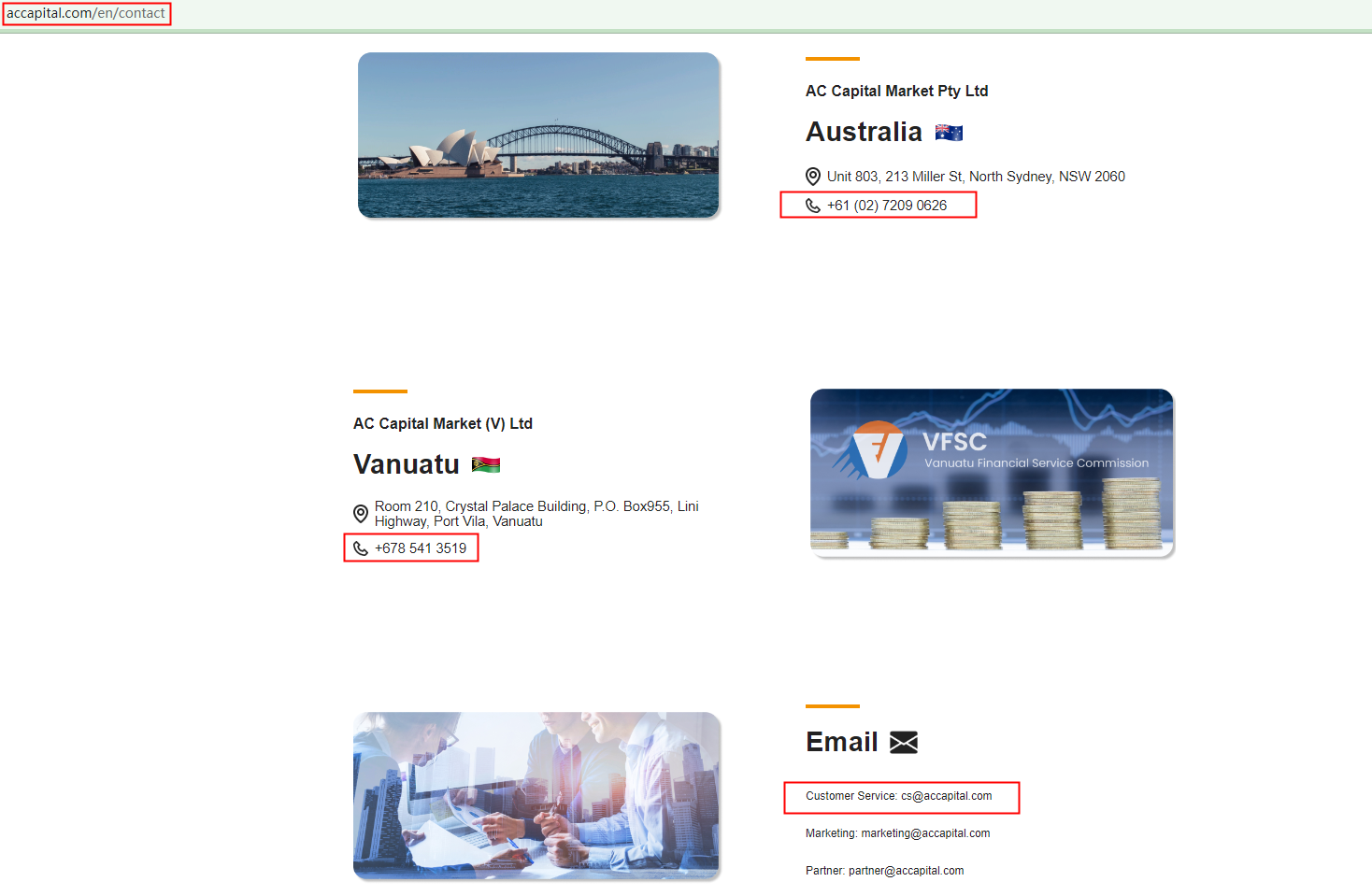 BrokersView: AC Capital Market Contact ways 2