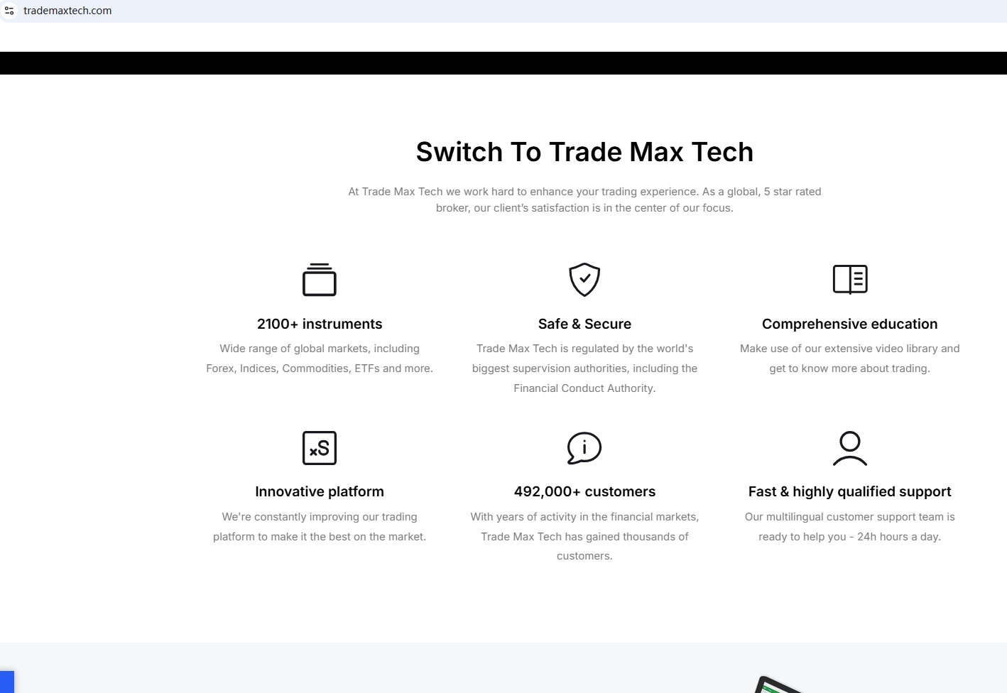 TRADE MAX TECH Review 2026 | Information about TRADE MAX TECH Forex Broker  - BrokersView