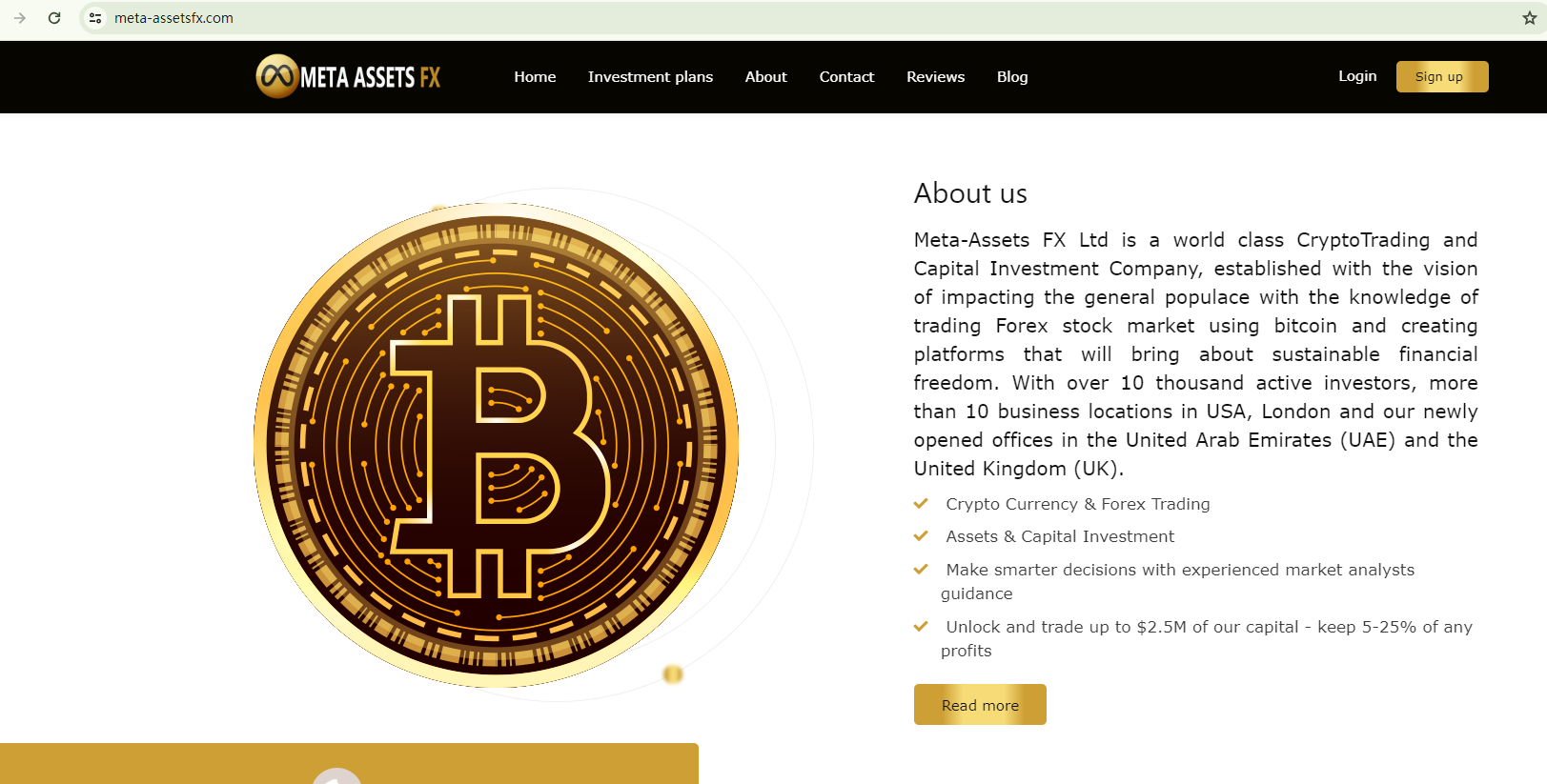 META ASSETS FX Review 2026 | Information about META ASSETS FX Forex Broker  - BrokersView