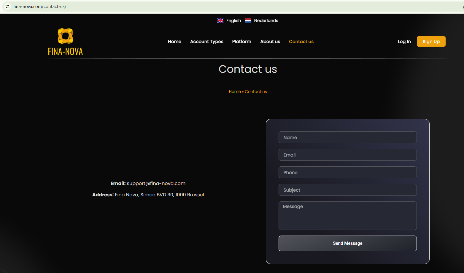 Fina Nova 平台怎么样？安全正规靠谱吗？ - BrokersView