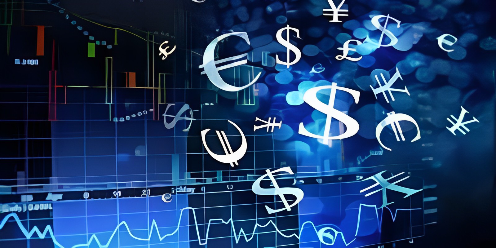 Currency symbols of important economic countires