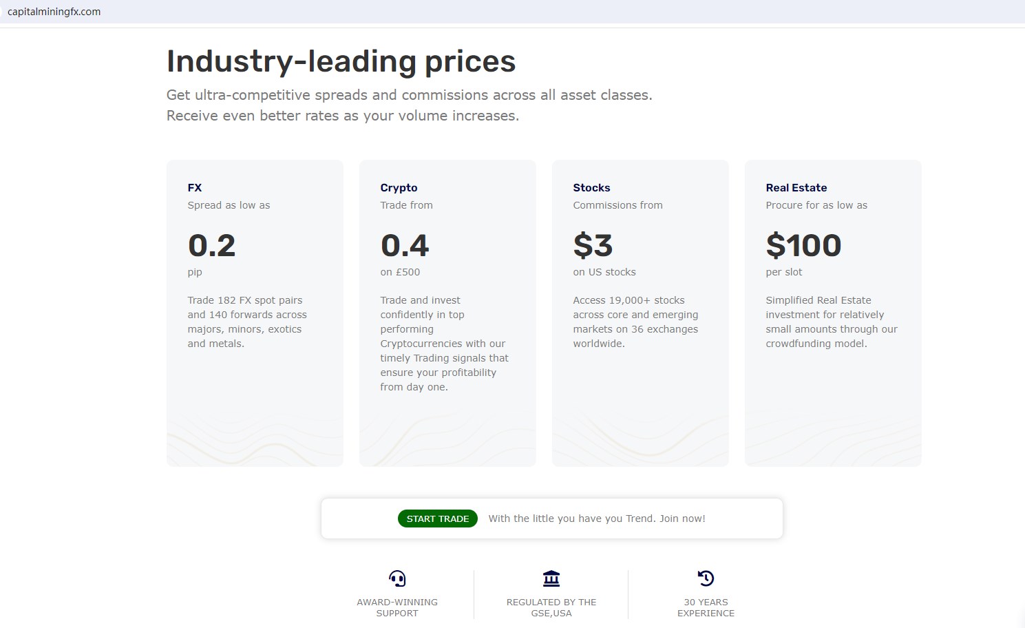 Capital Mining FX Review 2026 | Information about Capital Mining FX Forex  Broker - BrokersView