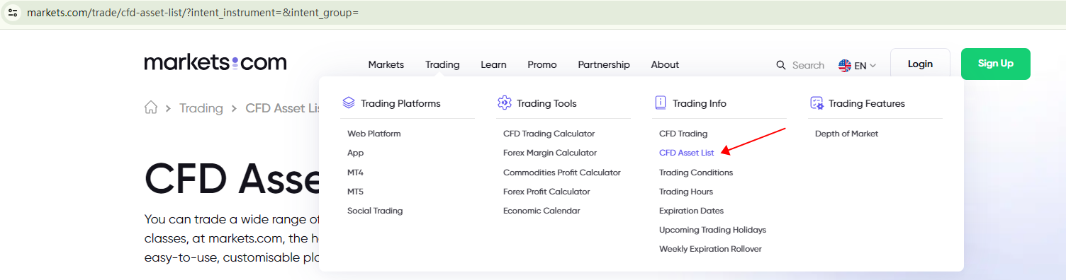BrokersView: markets.com's assets 2
