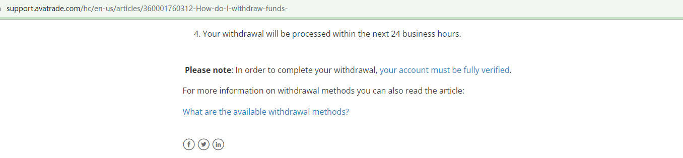 BrokersView: Avatrade withdrawal instructions 3