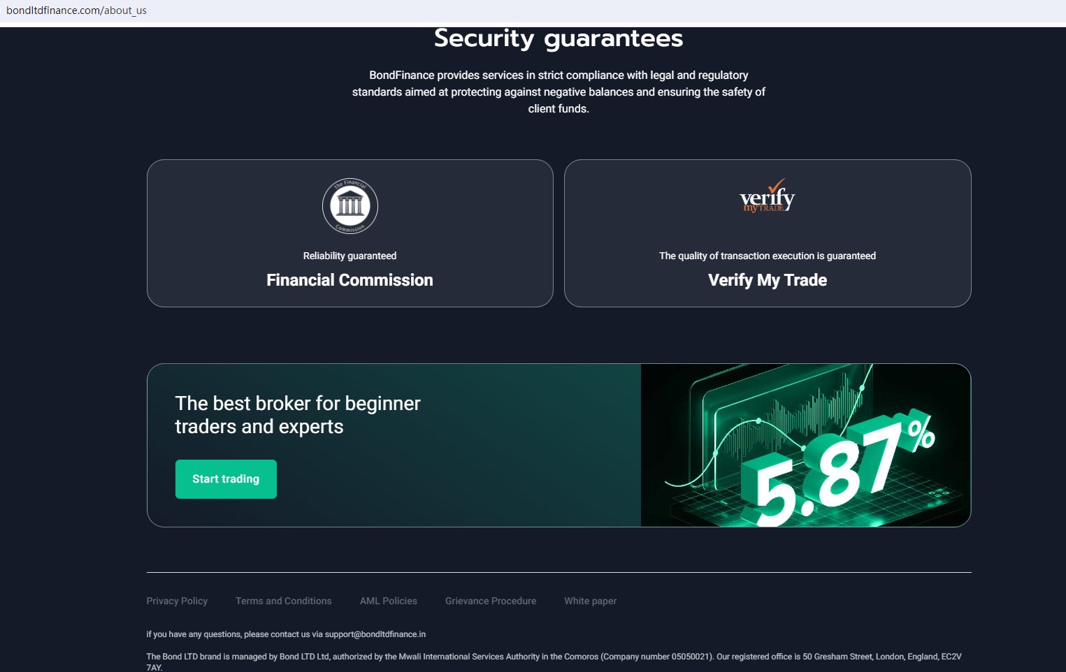 BondFinance Review 2026 | Information about BondFinance Forex Broker -  BrokersView