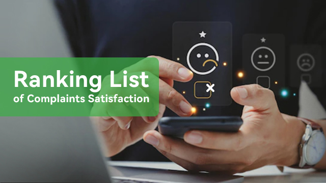 Daftar Peringkat Kepuasan Pengaduan Bulan Oktober Baru Dirilis.