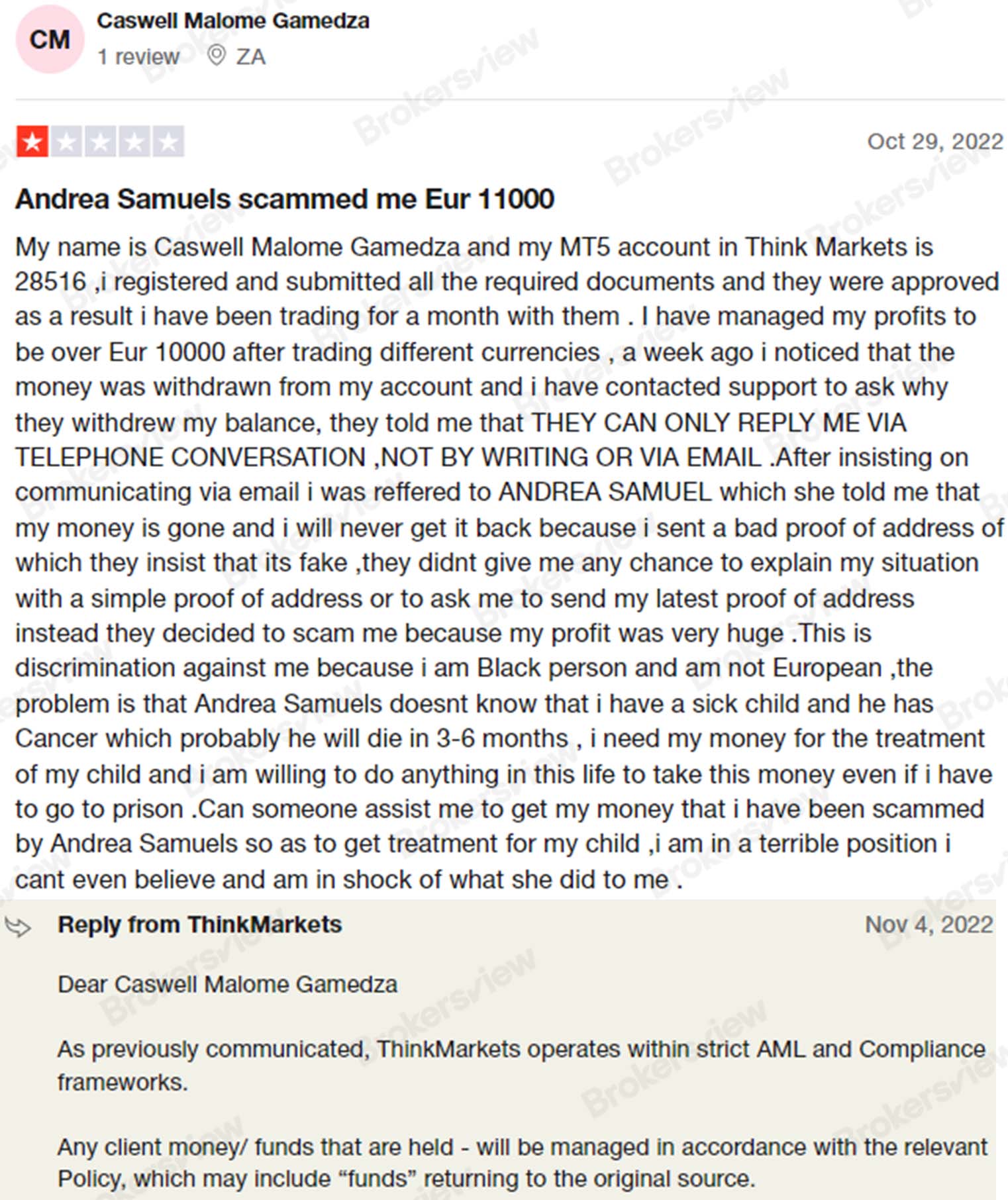 One user said that funds were withdrawn from his account for no apparent reason