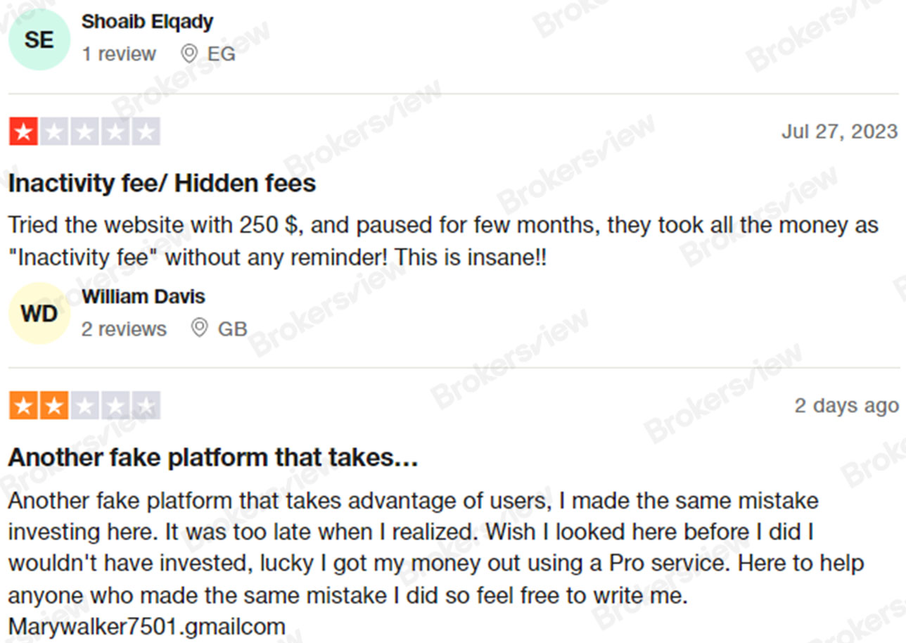 users report that EVEST charges hidden fees
