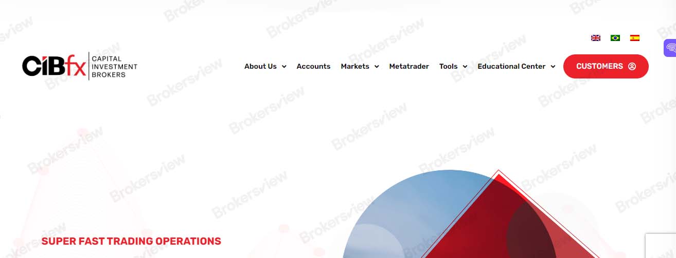 CIBfx's website page