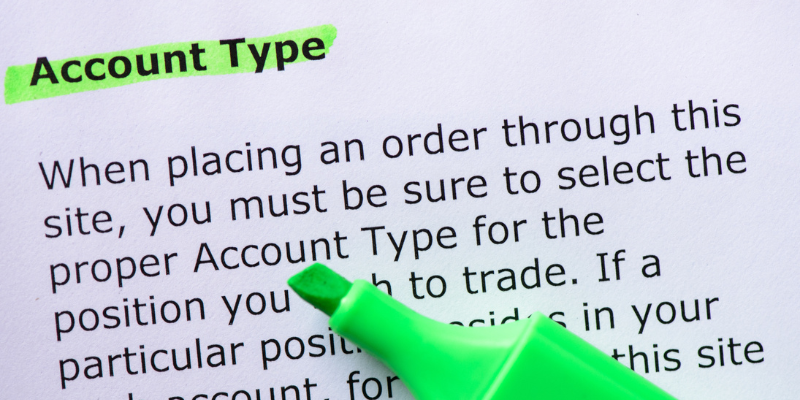 Account Types of CMC Markets vs Interactive Brokers