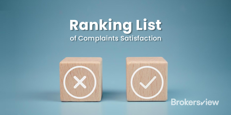 BrokersView8月經紀商投訴處理滿意度名單