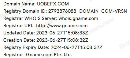 Website creation date