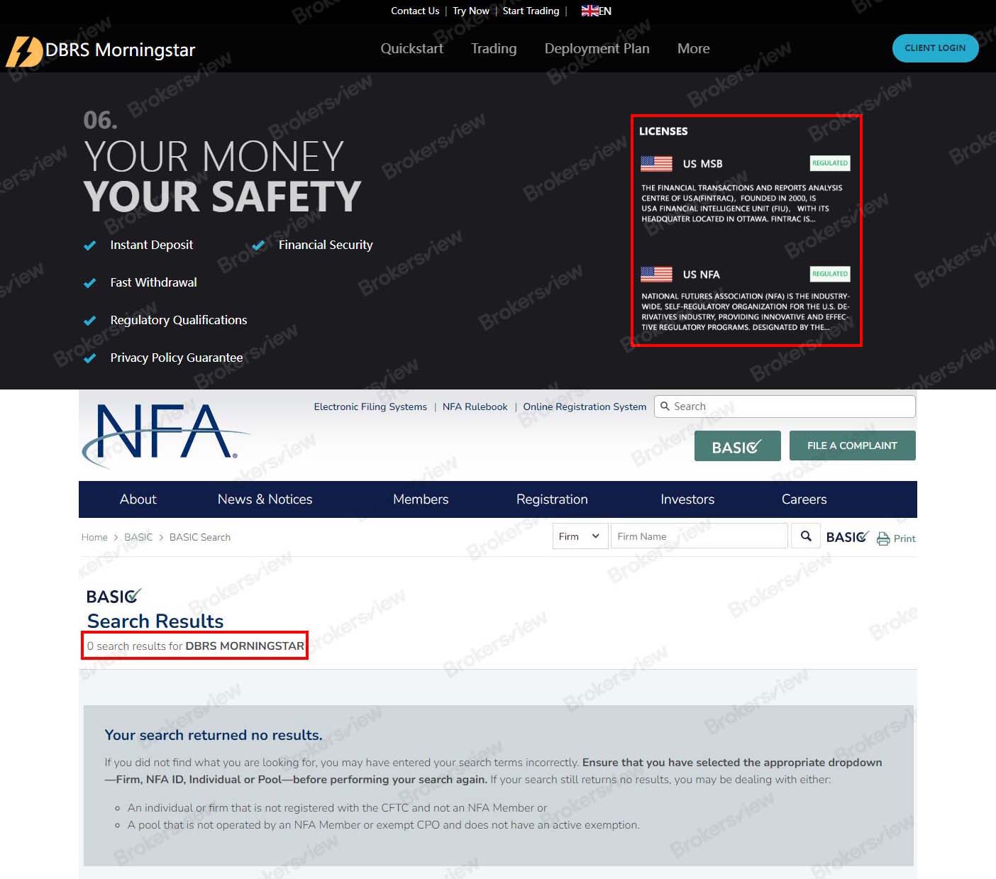 DBRS Morningstar is not regulated in the US.