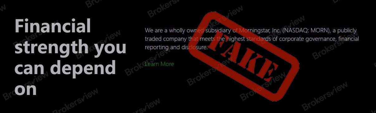 DBRS Morningstar claims to be owned by MORN-Morningstat Inc..