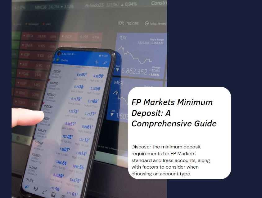FP Markets Minimum Deposit: A Comprehensive Guide