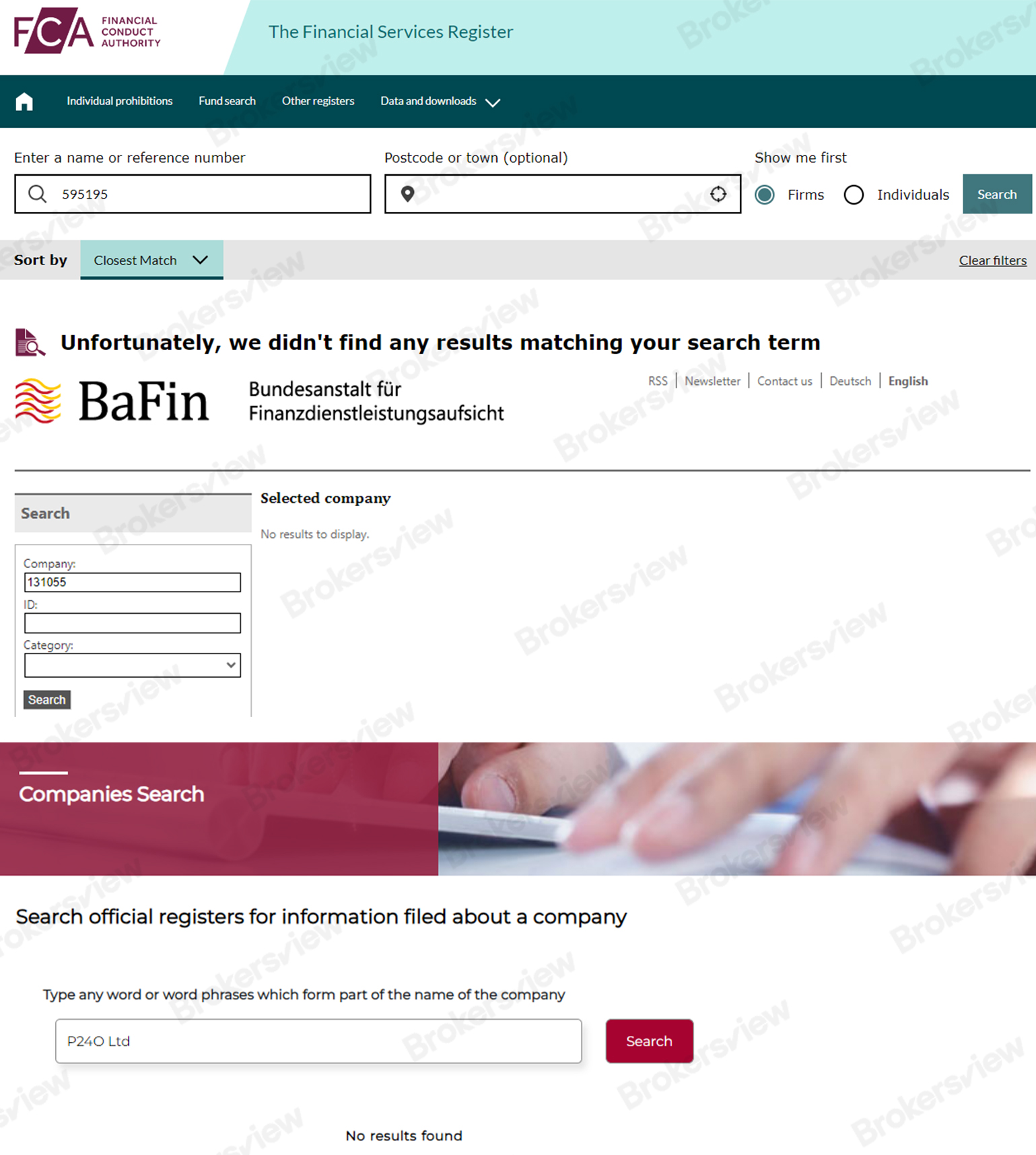 Horizon Finance做出監管失實陳述