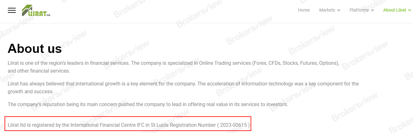Lirrat LTD claimed registration