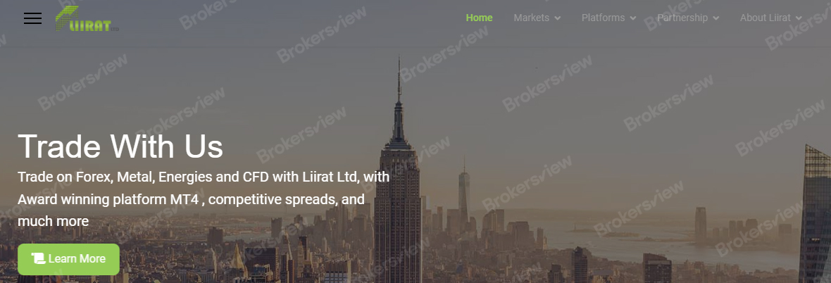 the website of Lirrat LTD