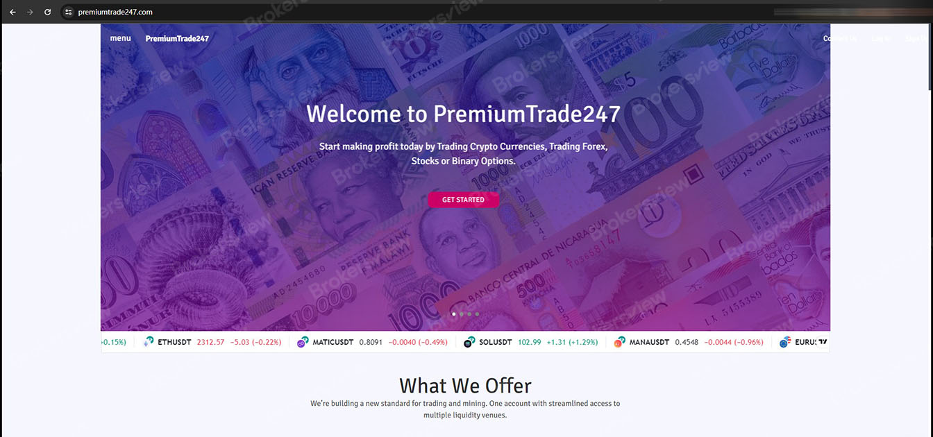 PremiumTrade247 / PREMIUMTRADE247 LTD
