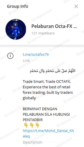 Detail Grup Keuangan Forex OctaFX