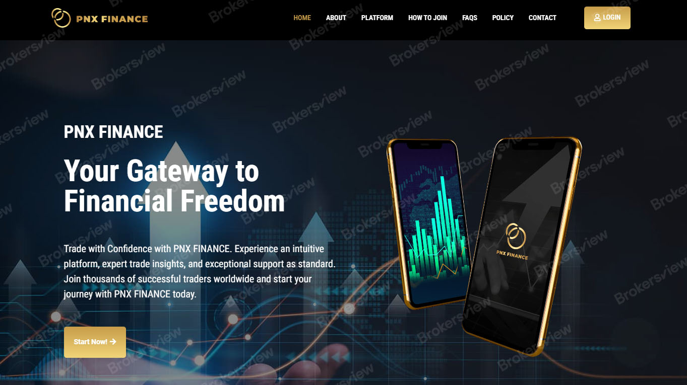 เว็บไซต์ของ PNX FINANCE