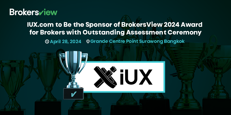 IUX.com to Be Sponsor of the BrokersView 2024 Award for Brokers with Outstanding Assessment Ceremony