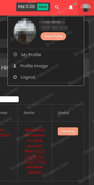 client account with HSBC Bank Investment