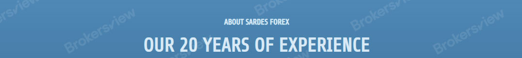 Sardes FX mengklaim pengalaman 20 tahun