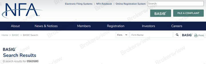 Ventezo는 NFA의 감독을 받지 않습니다