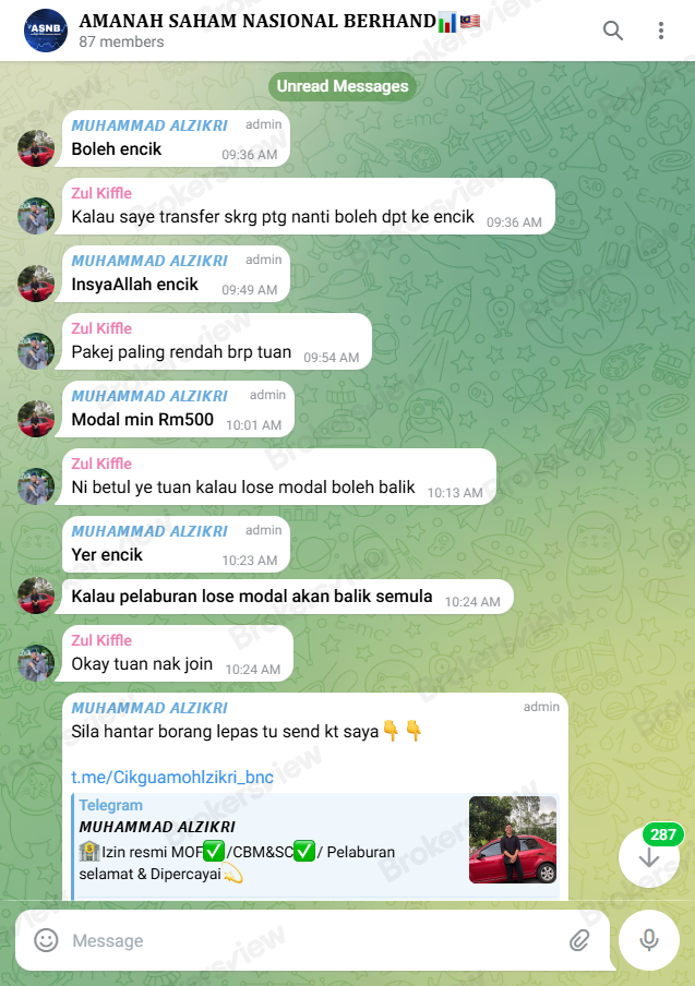 Penipu mengambil investasi