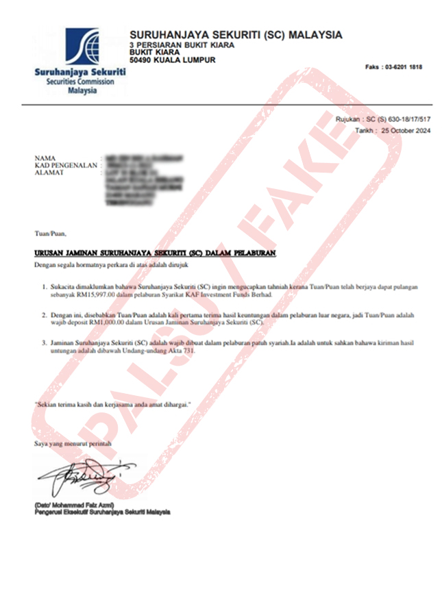 Syarikat KAF Investment Funds