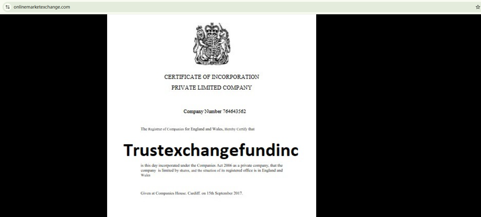 ONLINEMARKETEXCHANGE SCAM