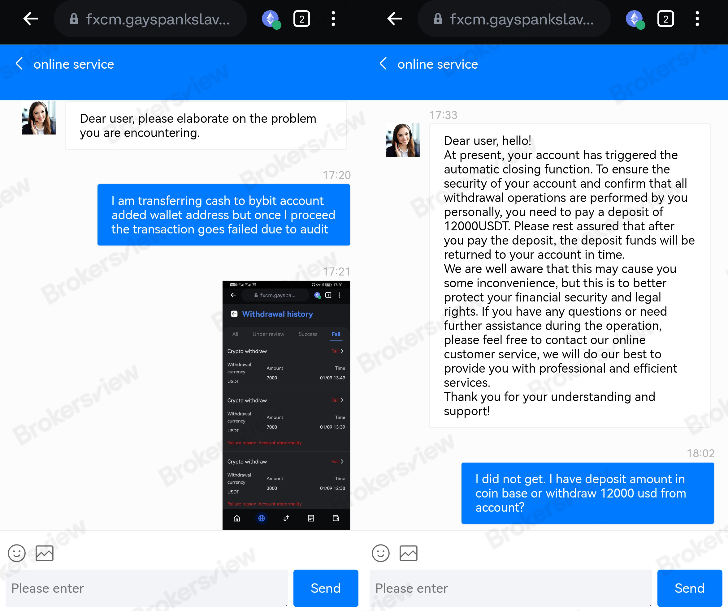client account was restricted due to so-called "abnormal operations" and "money laundering activities"
