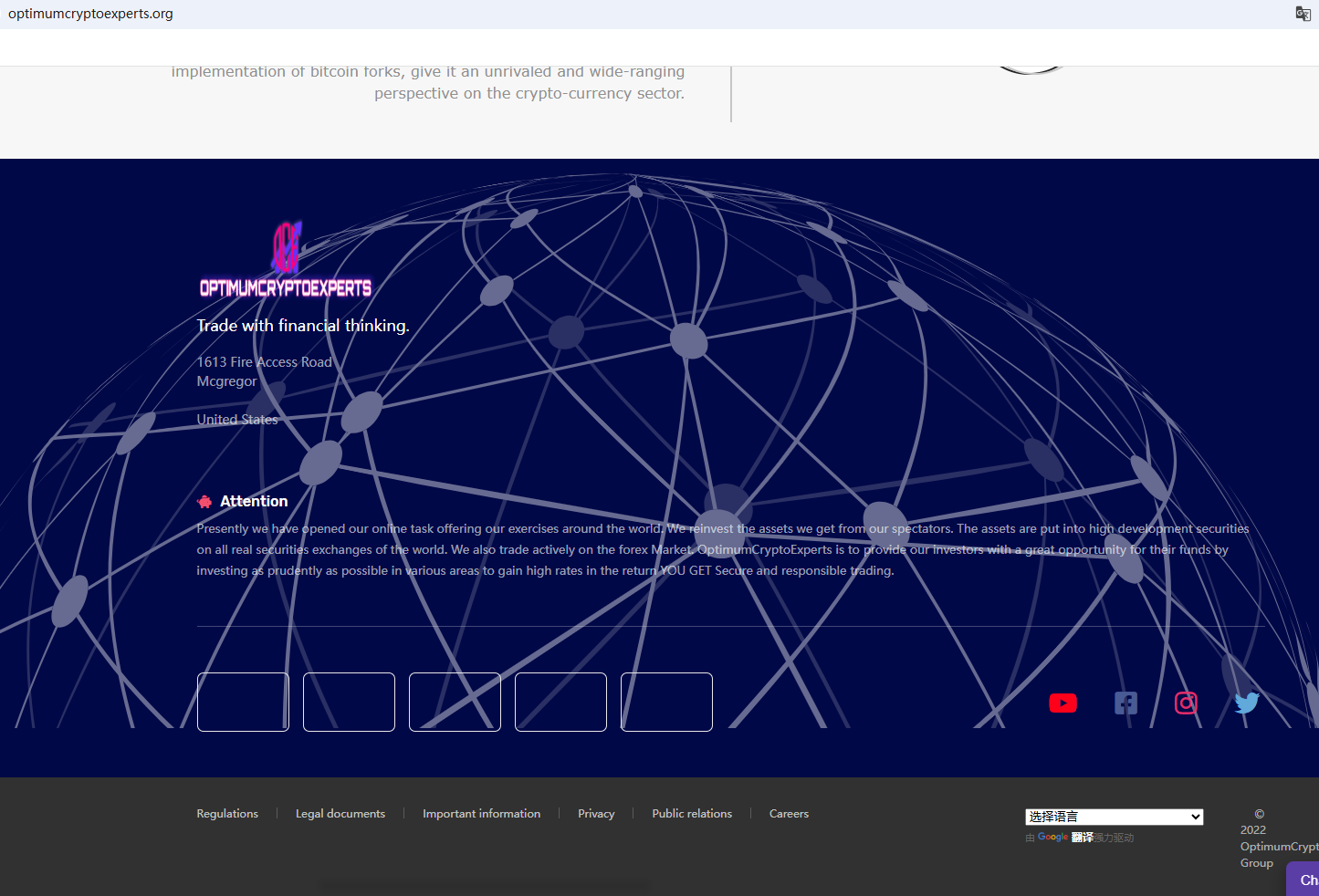 OPTIMUM CRYPTO EXPERTS Review 2026 | Information about OPTIMUM CRYPTO  EXPERTS Forex Broker - BrokersView