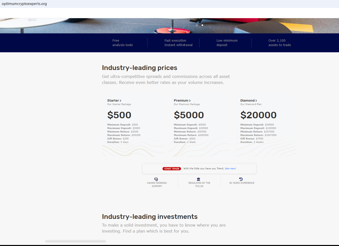 OPTIMUM CRYPTO EXPERTS Review 2026 | Information about OPTIMUM CRYPTO  EXPERTS Forex Broker - BrokersView