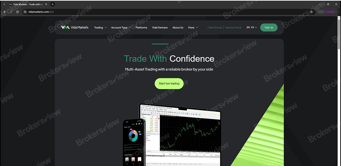 Vida Markets / Vida Global Markets (PTY) LTD / Vida Markets Limited