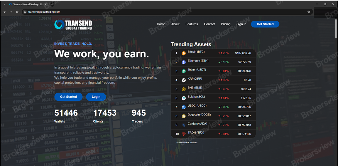 TRANSEND GLOBAL TRADING