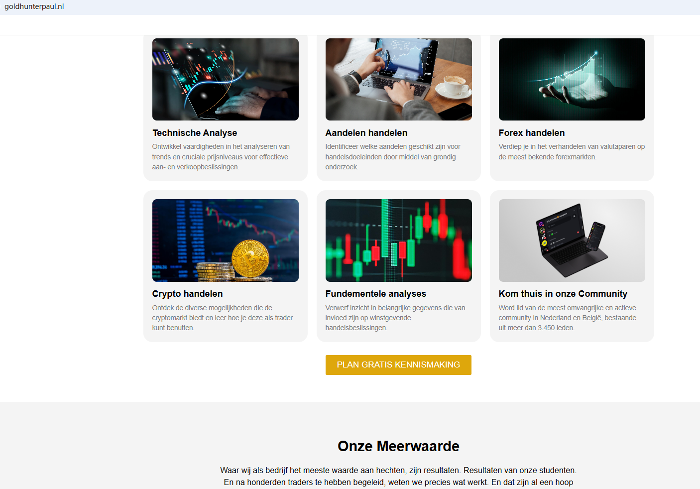 Goldhunter Academy Review 2026 | Information about Goldhunter Academy Forex  Broker - BrokersView