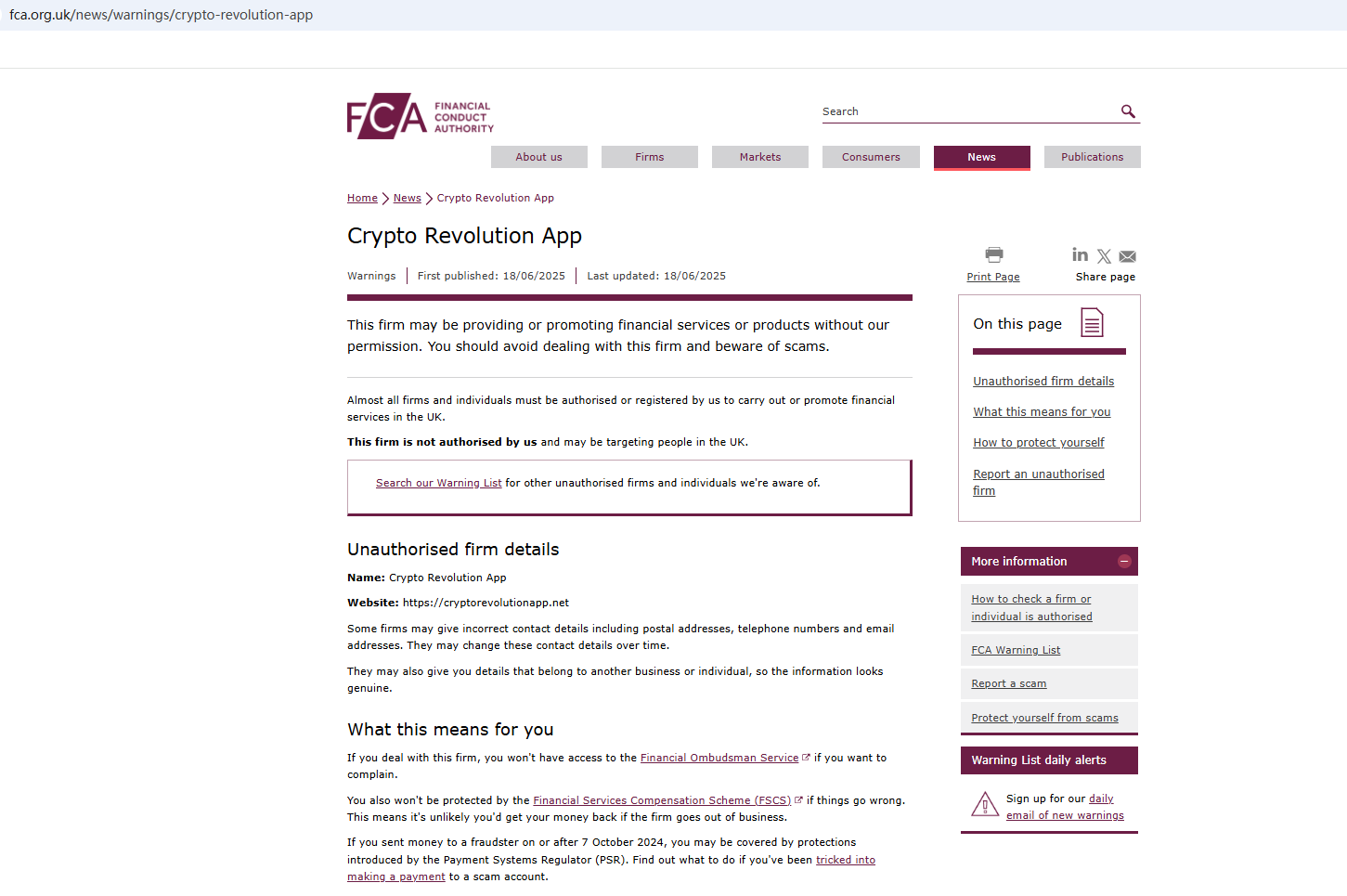 Crypto Revolution App Review 2026 | Information about Crypto Revolution App  Forex Broker - BrokersView