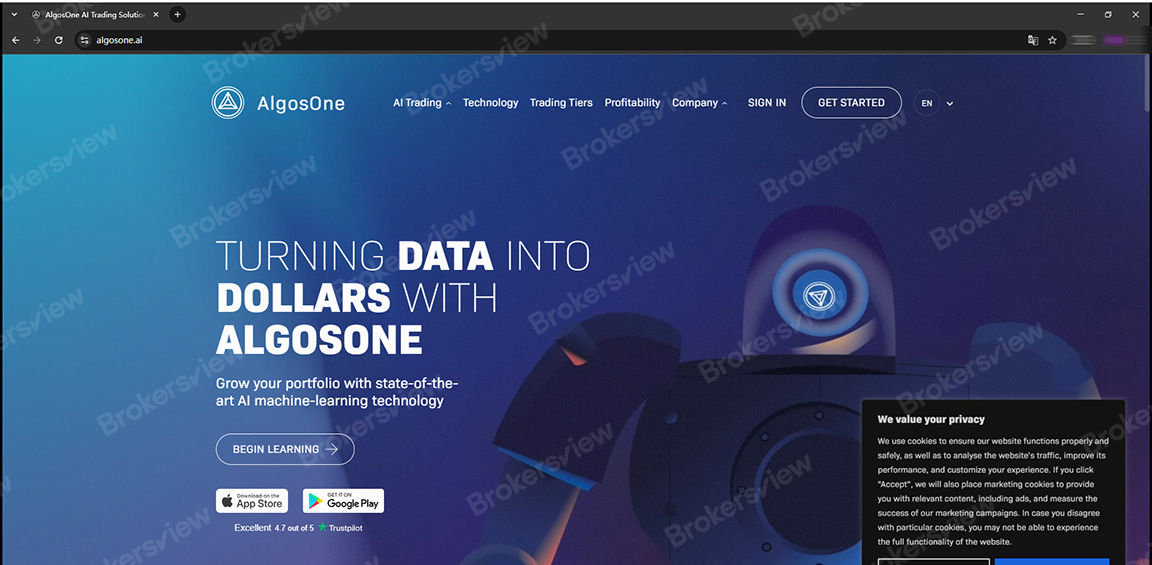 AlgosOne / AlgosOne APP / White Mint Financial Company S.R.O.