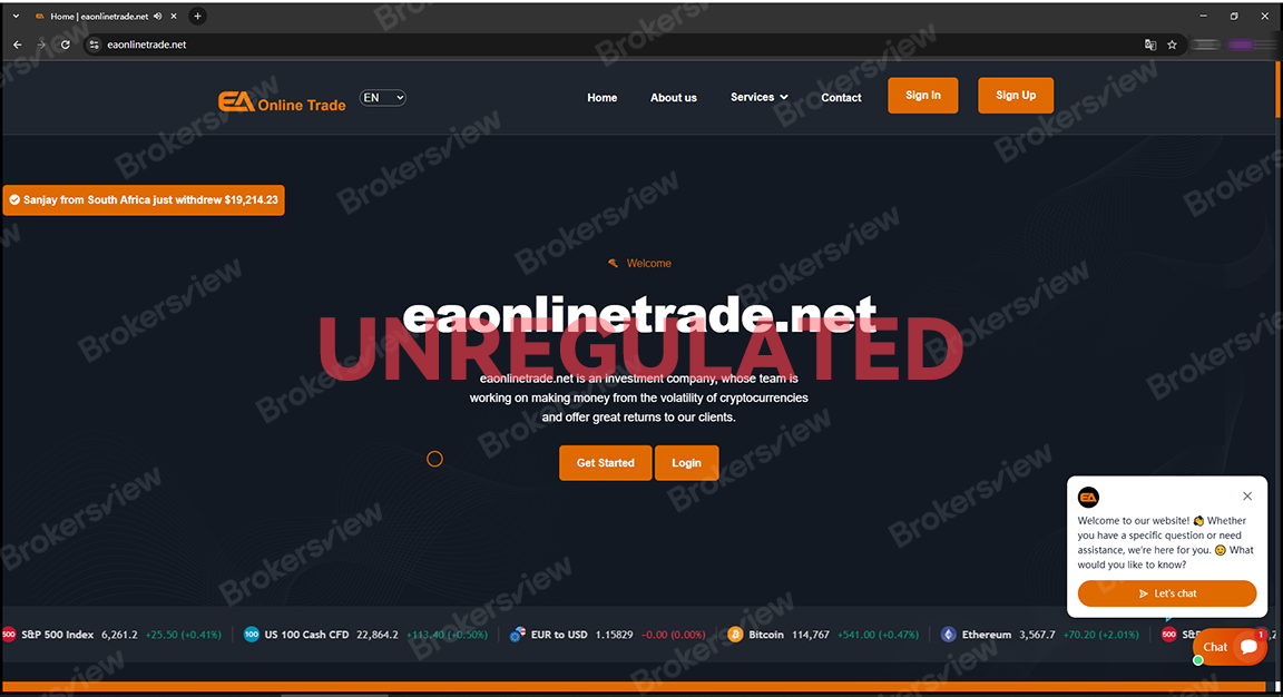 eaonlinetrade.net