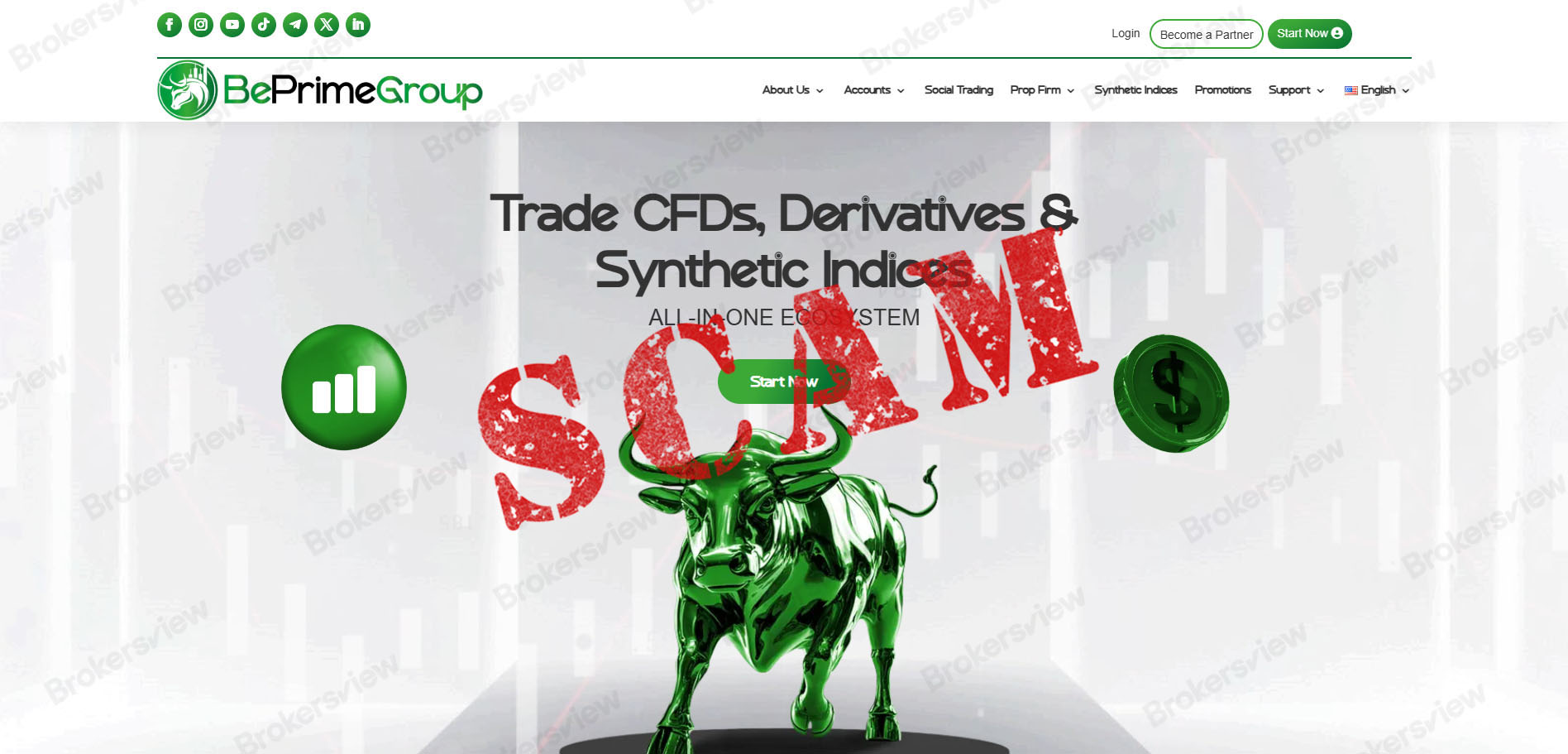 客户指控Be Prime Broker平台诈骗——BrokersView展开调查- BrokersView