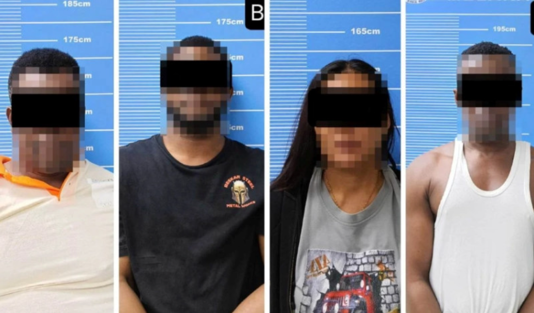 The four suspects